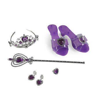 Sada princezna s příslušenstvím fialová
