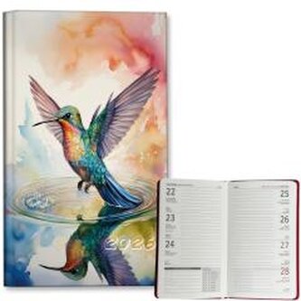 Kalendarz 2026 A6 tygodniowy Koliber