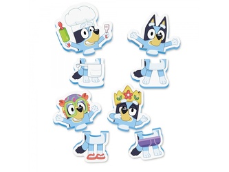 TOOMIES - Bluey puzzle vodolepky do vany