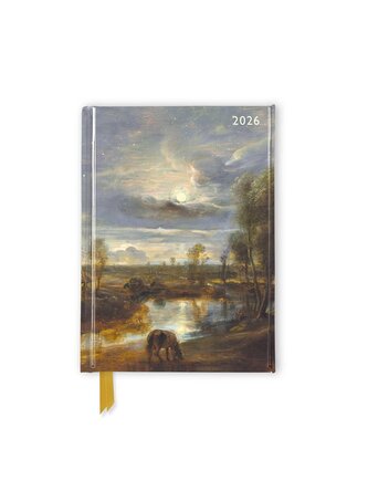 The Courtauld: Landscape by Moonlight 2026 Luxury Pocket Diary Planner - Week to View