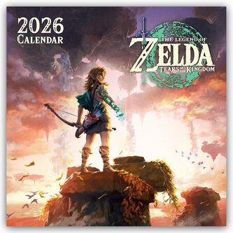 Nintendo - The Legend of Zelda - Die Legende von Zelda 2026 - Wandkalender