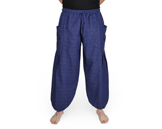 Kalhoty jóga NIRVA , modrá