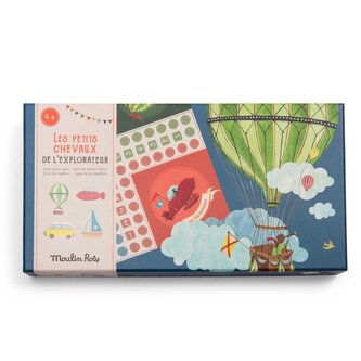 MOULIN ROTY Stolní hra Koníčci malého objevitele