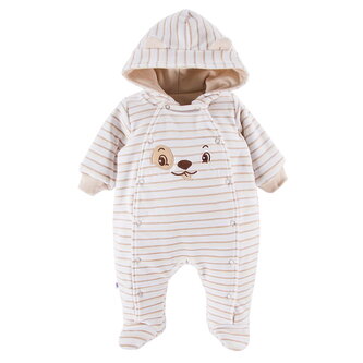 EWA 758538 RUN&FUN Pajac welurowy ociepl. beż 62