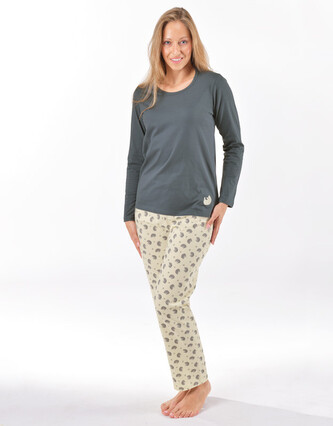 Dámské pyžamo Gina vícebarevné (19169-DxGLYB) M