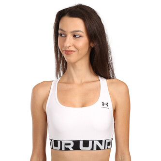 Dámská podprsenka Under Armour bílá (1383544 100) M