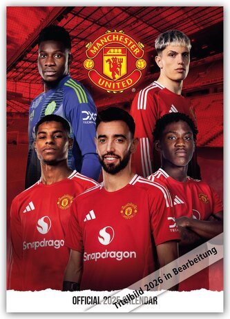 Manchester United FC 2026 - A3-Posterkalender