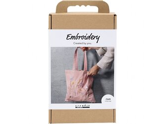 Kreativní sada Vyšívaná textilní taška