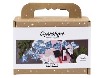 Kreativní sada Kyanotypie dárkové visačky