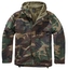 Bunda Brandit Windbreaker Frontzip - woodland, XXL