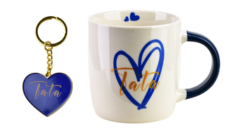 TATA Kubek z brelokiem 350ml 8,5x12x9cm