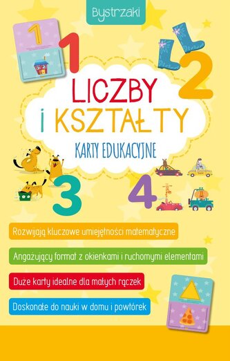 Bystrzaki Liczby i kształty. Karty edukacyjne