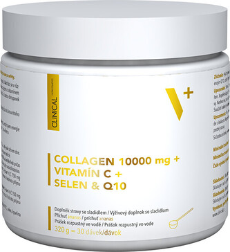 Clinical Collagen 10 000 mg + vitamin C + selen & Q10 320 g