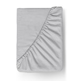 Flanelové napínací prostěradlo 120x200cm světle šedé