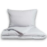 Francouzské flanelové povlečení 220x200, 70x90cm světle šedé