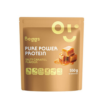 Beggs Beggs Pure Power Protein - Slaný karamel 550 g