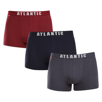 3PACK pánské boxerky Atlantic vícebarevné (3MH-011/01) XL