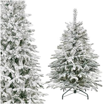 Vánoční stromek Smrk DeLuxe zasněžený 120 cm