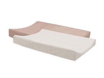 Potah na přebalovací podložku 50x70cm 2 ks froté Wild Rose/Ivory