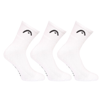 3PACK ponožky HEAD kotníkové bílé (701229016 002) M