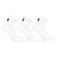 3PACK ponožky Under Armour bílé (1386372 100) M