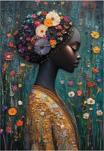 ANATOLIAN Puzzle Africká kráska 500 dílků