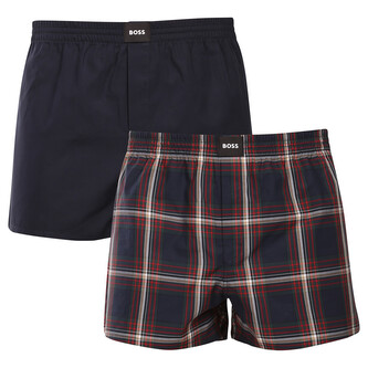 2PACK pánské trenky BOSS vícebarevné (50515464 460) XXL