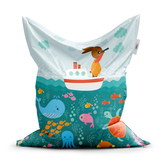 Sedací vak Mořský svět: 200x140 cm