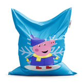 Sedací vak Classic Prasátko Pepina Vločka: 200x140 cm