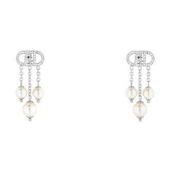 Okouzlující náušnice se syntetickou perlou LJ2911 Liu Jo