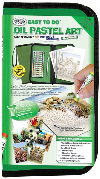 ROYAL & LANGNICKEL Set olejových barev v cestovním textilním pouzdře