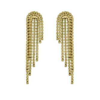 Blyštivé dlouhé náušnice s krystaly Fashion LJ2767 Liu Jo