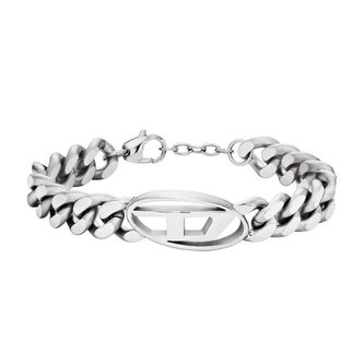 Stylový pánský ocelový náramek DX1432040 Diesel