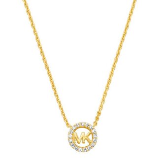 Módní pozlacený náhrdelník s kubickými zirkony MKC1726CZ710 Michael Kors