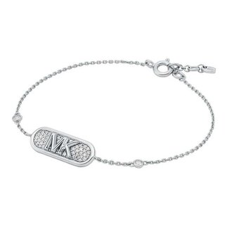 Třpytivý stříbrný náramek Kors MK MKC1730CZ040 Michael Kors