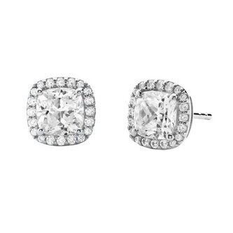 Stříbrné náušnice s kubickými zirkony Brilliance MKC1405AN040 Michael Kors