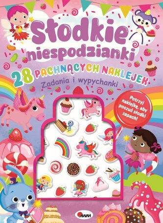 Słodkie niespodzianki. 28 pachnących naklejek