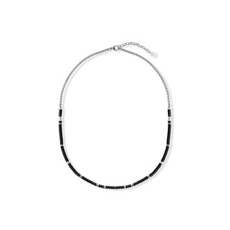 Stylový pánský náhrdelník s onyxem MLJ570 Liu Jo