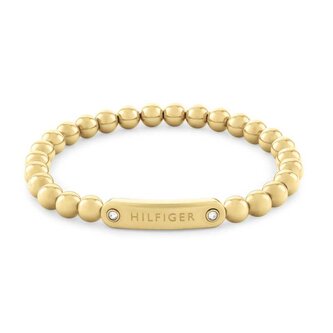 Pozlacený korálkový náramek pro ženy Metal Beads 2780935 Tommy Hilfiger