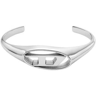 Pevný otevřený náramek z oceli DX1597040 Diesel