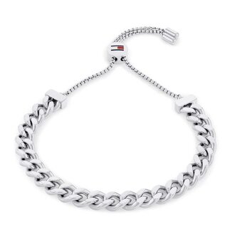 Slušivý ocelový náramek Sliding Chains 2780775 Tommy Hilfiger