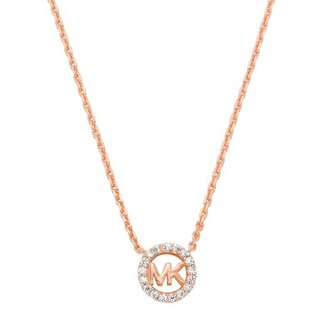 Módní bronzový náhrdelník s kubickými zirkony MKC1726CZ791 Michael Kors