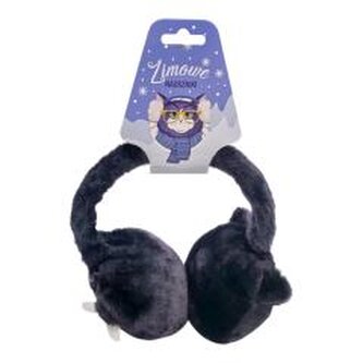 Zimowe nauszniki z kotkami