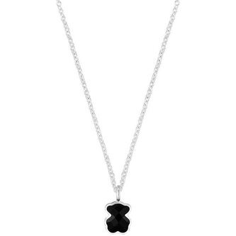 Stříbrný náhrdelník s medvídkem Icon Color 115434540 (řetízek, přívěsek) Tous