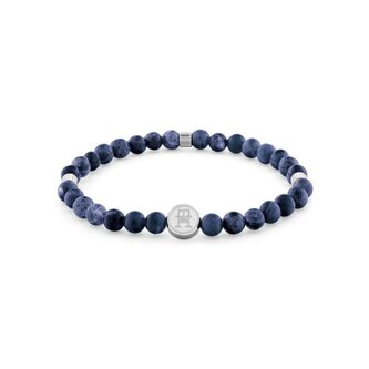 Modrý korálkový náramek ze sodalitu Beads 2790608 Tommy Hilfiger