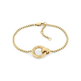 Pozlacený ocelový náramek pro ženy Circles 2780947 Tommy Hilfiger