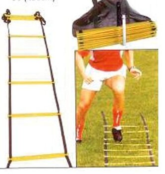 ŽEBŘÍK AGILITY frekvenční - trening - 6m - žlutá (Plast)