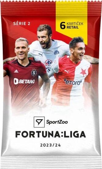 Fotbalové karty Fortuna Liga 2023-2024 2. série - Retail balíček