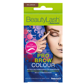 BeautyLash by RefectoCil Barva na obočí světle hnědá