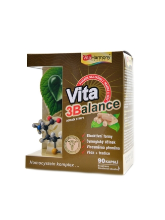 VitaHarmony - Vita 3Balance Homocystein komplex 90 kapslí